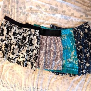 Skirt bundle- all hit knee or above